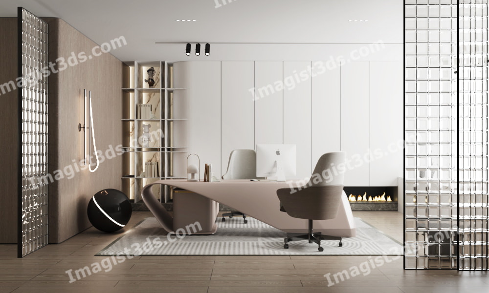 3d rendered imagist3ds.com office 3d model #062001