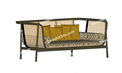 #030031 - Sofa 3D Model