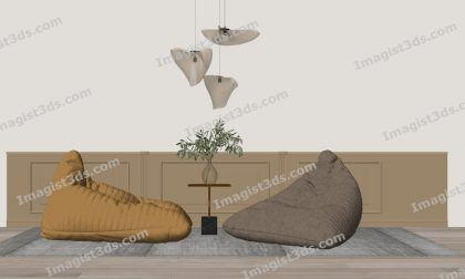 #031091 - Armchair 3D Model