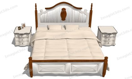 #020069 - Beds 3D Model