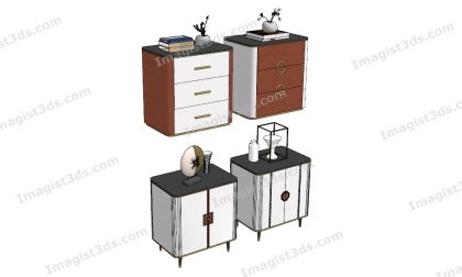 #053013 - 3D Side Table