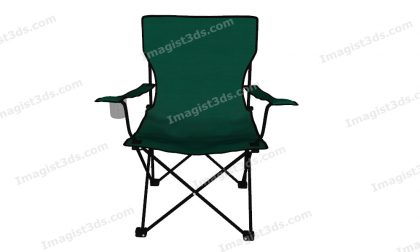 #031059 - Camping Chair 3D Model