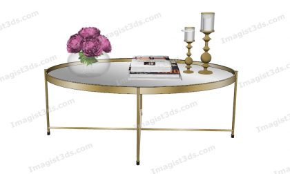 #041011 - 3D Coffee Table