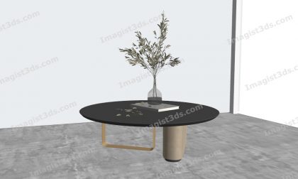 #041013 - 3D Coffee Table