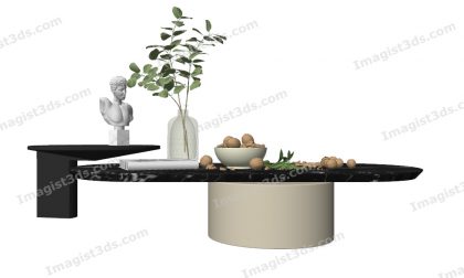 #041015 - 3D Coffee Table