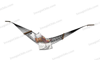 #020047 - Hammock Beds 3D Model