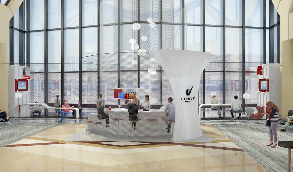 Imagist3ds Portfolio Interior Rendering Airport