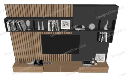 #058010 - 3D TV Stand