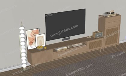 #058011 - 3D TV Stand