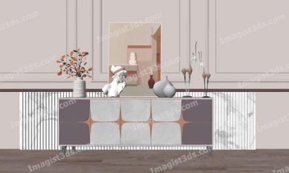 #058004 - 3D TV Stand