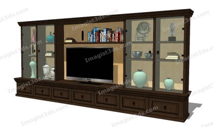 #058006 - 3D TV Stand