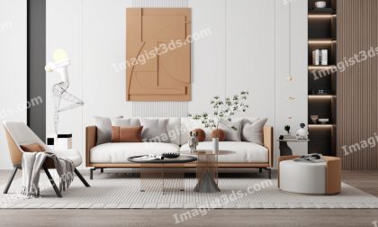 #040006 - 3D Living Room