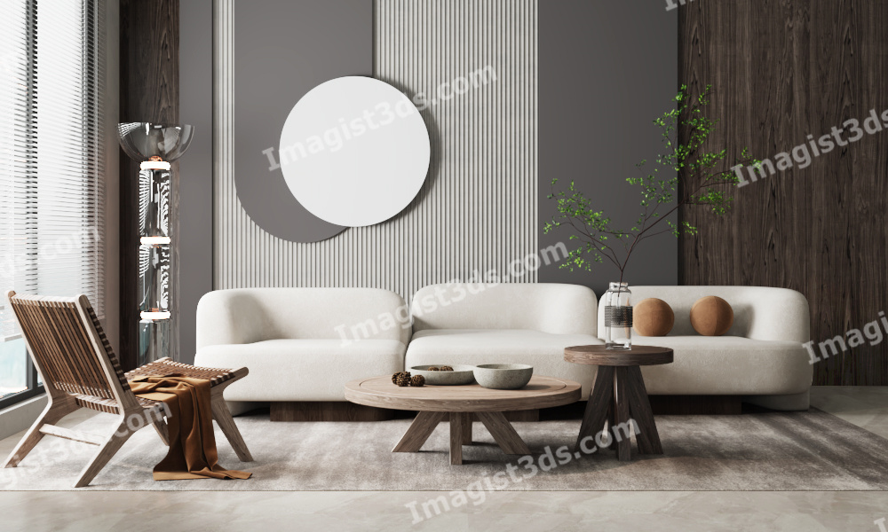 imagist3ds.com 3d model living room rendered #040008