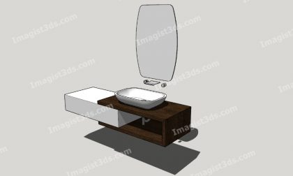 #080043 - 3D Bathroom Scene