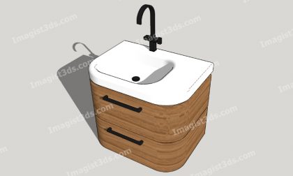 #080044 - 3D Bathroom Scene