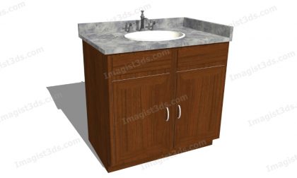 #080048 - 3D Bathroom Scene