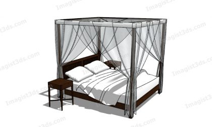 #020111 - Beds 3D Model