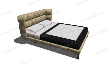 #020123 - Beds 3D Model