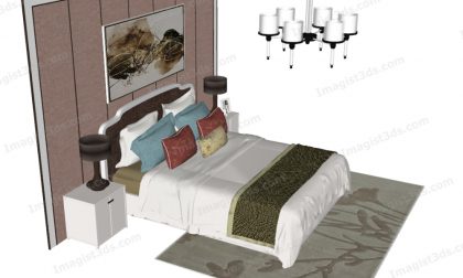 #020135 - Beds 3D Model