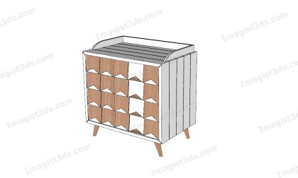 #053032 - 3D Side Table