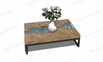 #041020 - 3D Coffee Table