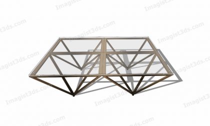 #041033 - 3D Coffee Table