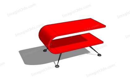 #041052 - 3D Coffee Table