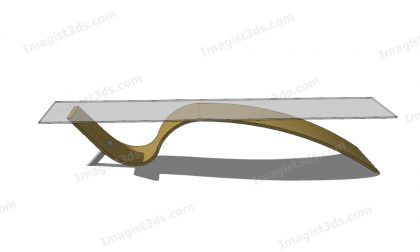 #041060 - 3D Coffee Table