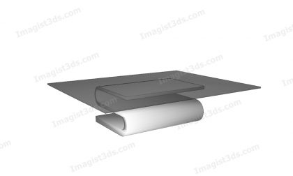 #041092 - 3D Coffee Table