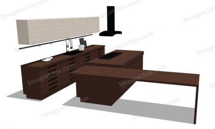 #071011 - 3D Kitchen