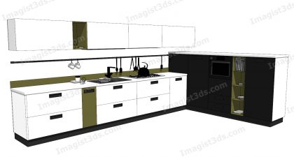 #071013 - 3D Kitchen