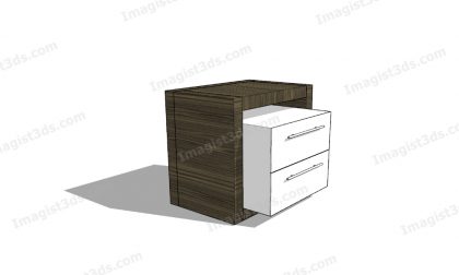 #053020 - 3D Side Table