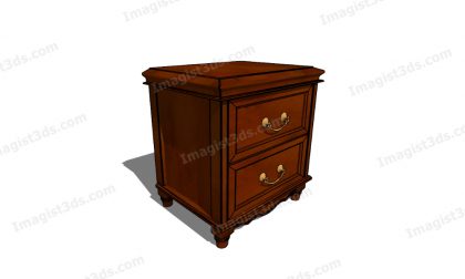 #053026 - 3D Side Table