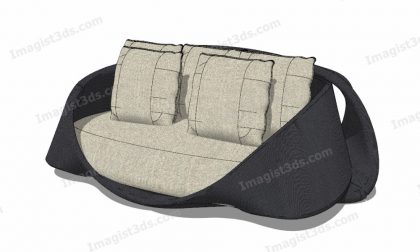 #030188 - Couch 3D Model