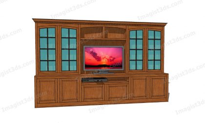 #058018 - 3D TV Stand