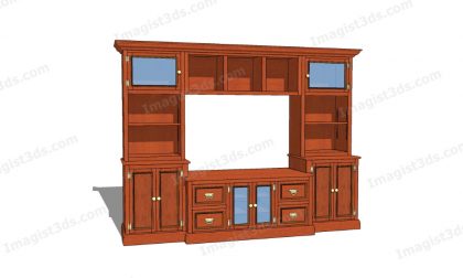 #058019 - 3D TV Stand