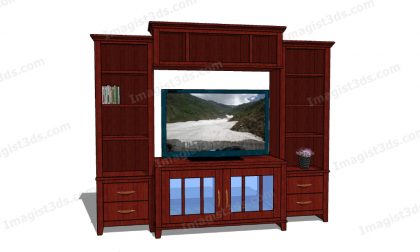 #058020 - 3D TV Stand