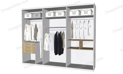 #052033 - 3D Wardrobe