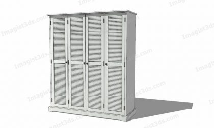 #052040 - 3D Wardrobe