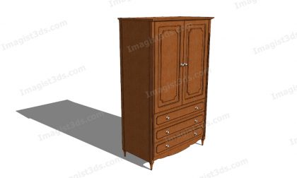 #052045 - 3D Wardrobe